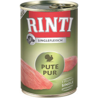 Produktbild von RINTI Singlefleisch Pute Hundenassfutter - 48 x 400 g
