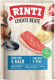 Produktbild von Rinti Sparpaket 20 x 400g Leichte Beute Rind+Kalb PB