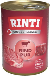 Produktbild von Rinti Sparpaket 24 x 400g Singlefl. Rind Pur Dose