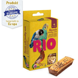 Produktbild von RIO Biskuits - für alle Vogelarten mit gesunden Saaten - 35 g
