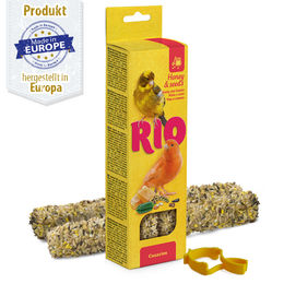 Produktbild von RIO Sticks - für Kanarien - mit Honig & gesunden Saaten - 2x 40 g