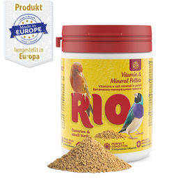 Produktbild von RIO - Vitamin & Mineral Pellets - für Kanarien & andere kleine Vögel - 120 g