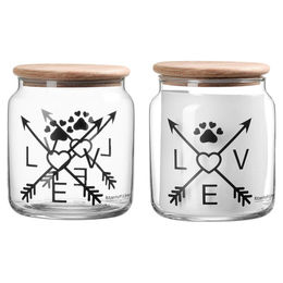 Produktbild von Ritzenhoff & Breker Glas-Dose Mika Love, Fassungsvermögen: 1,1 Liter