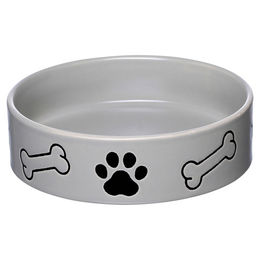 Produktbild von Ritzenhoff & Breker Hundenapf Mika Dog grau, Fassungsvermögen: 350 ml