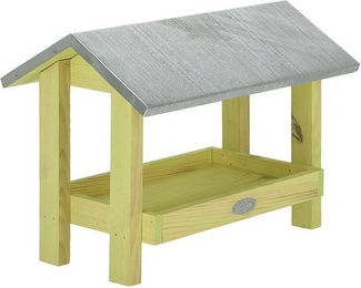 Produktbild von Rivanto Futterstation mit Metalldach 38x26x28,5 cm