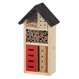 Produktbild von Rivanto Insektenhotel aus Kiefernholz mit Nisthülsen