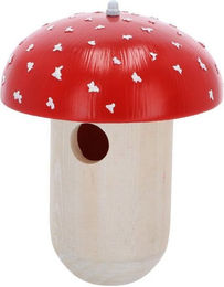 Produktbild von Rivanto Nistkasten, Fliegenpilz 18 x 14 cm Wandmontage