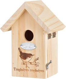 Produktbild von Rivanto Nistkasten Vogelhaus für Zaunkönige mit Bitumendach