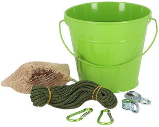 Produktbild von Rivanto Outdoor-Spielzeug Flaschenzug Komplett-Set