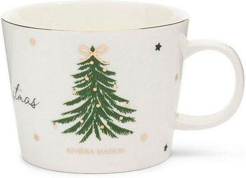 Produktbild von Rivièra Maison Geschirr Henkelbecher Tasse Have a Wonderful Christmas