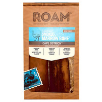Produktbild von Roam Pet Treats Hundesnack Geräucherter Straußen-Markknochen - 2 x 80 g