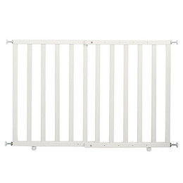 Produktbild von roba Türschutzgitter zum Klemmen weiß 62-105 cm - 1 Stk.