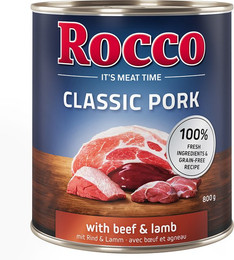 Produktbild von Rocco Classic Pork Rind & Lamm - 6 x 800 g