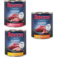 Produktbild von Rocco Classic Probiermix Geflügel-Mix mit Rind, Huhn und Pute - 6 x 800 g