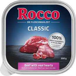 Produktbild von Rocco Classic Rind mit Kalbsherzen - 9 x 300 g