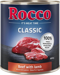 Produktbild von Rocco Classic Rind mit Lamm - 6 x 800 g