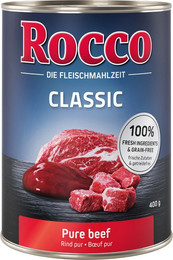 Produktbild von Rocco Classic Rind pur Nassfutter für Hunde - 400 g