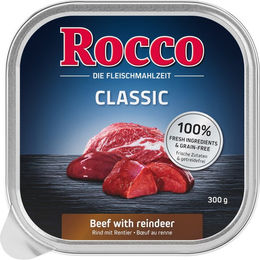Produktbild von Rocco Classic Schale 9 x 300 g - Rind mit Rentier