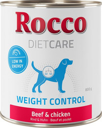 Produktbild von Rocco Diet Care Weight Control Rind & Huhn - 24 x 800 g