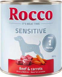 Produktbild von Rocco Sensitive 6 x 400 g / 800 g 6 x 800 g: Rind mit Möhre