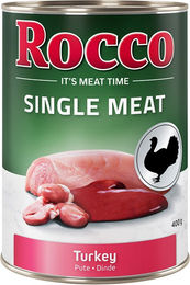 Produktbild von Rocco Single Meat 6 x 400 g / 800 g 6 x 400 g: Pute