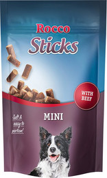 Produktbild von Rocco Sticks Mini mit Rind - 3 x 100 g
