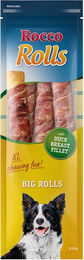 Produktbild von Rocco XL-Kaurolle Big Rolls 315 g / Sparpaket % - mit Entenbrustfilet 6 x 315 g