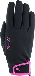 Produktbild von Roeckl Handschuhe HEGAU black/pop pink - 7.5