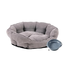 Produktbild von Rohrschneider Hundebett Katzenbett George mit Futternapf Gr. S