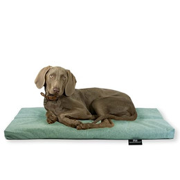 Produktbild von Rohrschneider Hundebett mit Anti-Rutsch-Boden und Futternapf