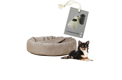 Produktbild von Rohrschneider Hundekissen Kuschelhöhle Denver Samt