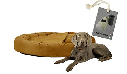 Produktbild von Rohrschneider Hundekissen Kuschelhöhle Denver Samt