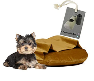 Rohrschneider Hundekissen mit Kuschelhöhle Samt Valley – Bild 1 von 8