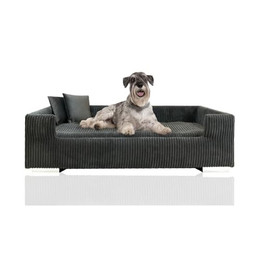 Produktbild von Rohrschneider Hundesofa aus Cord für mittelgroße und große Hunde