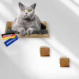 Produktbild von Rohrschneider Katzen-Kletterwand 3-teilig mit Katzenbett und Katzentreppe
