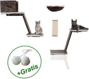 Produktbild von Rohrschneider Katzen Kletterwand 8-teilig mit Gratis-Spielballset