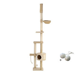 Produktbild von Rohrschneider Kletterbaum Lucy mit Spielballset, deckenhoch XXL