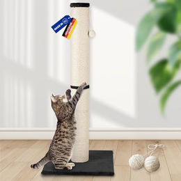 Rohrschneider Kratzsäule XL Kratzbaum mit Spielkugel – Bild 1 von 7