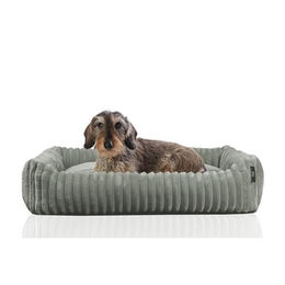 Rohrschneider Kuschelsofa Deluxe Hundebett aus Cordstoff – Bild 1 von 7