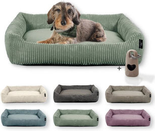 Produktbild von Rohrschneider Tierbett Hundebett Hundekorb Cordstoff, inkl.
