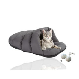 Produktbild von Rohrschneider Tierhöhle Katzenhöhle Kuschelschuh Grau