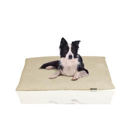 Rohrschneider Weiches Hundebett mit waschbarem Bezug aus Cord XL – Bild 1 von 7