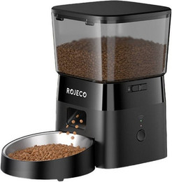 Produktbild von ROJECO Intelligenter Futterautomat 2L Automatischer Futterspender - 2 l