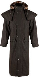 Produktbild von ROMNEYS Wachsmantel Edinburgh braun XS - INT