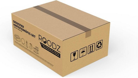 Produktbild von Roodz Kleintierkäfig Designer-Hamsterkäfig-Set