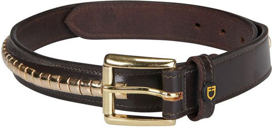 Produktbild von Rosenvergoldete Leder-Gürtel für Frauen Equestro