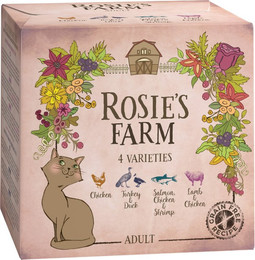 Produktbild von Rosie's Farm Adult Probierpaket Mix 4 Sorten - 4 x 100 g