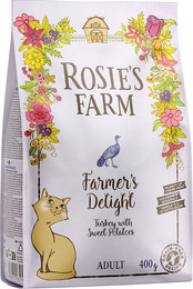 Produktbild von Rosie's Farm Adult Truthahn mit Süßkartoffeln - 400 g