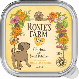 Produktbild von Rosie's Farm Mini Huhn mit Süßkartoffeln - 6 x 150 g
