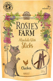 Produktbild von Rosie's Farm Snack "Sticks" Huhn -Sparpaket 3 x 50 g